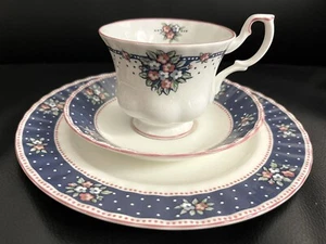 Rare Albert Charlotte Jenny Wren Tea Cup Saucer With 20.5cm Plate Trio, England - Picture 1 of 6
