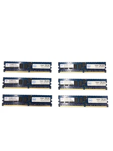 Lot Of 6 Nanya 2GB 2Rx8 PC2-5300P Server Memory NT2GT72U8PD0BV-3C - Picture 1 of 2