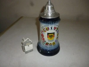 Bundesrepublik Deutschland King Stein. Handmade & painted, Limited Edition. Cert - Picture 1 of 7