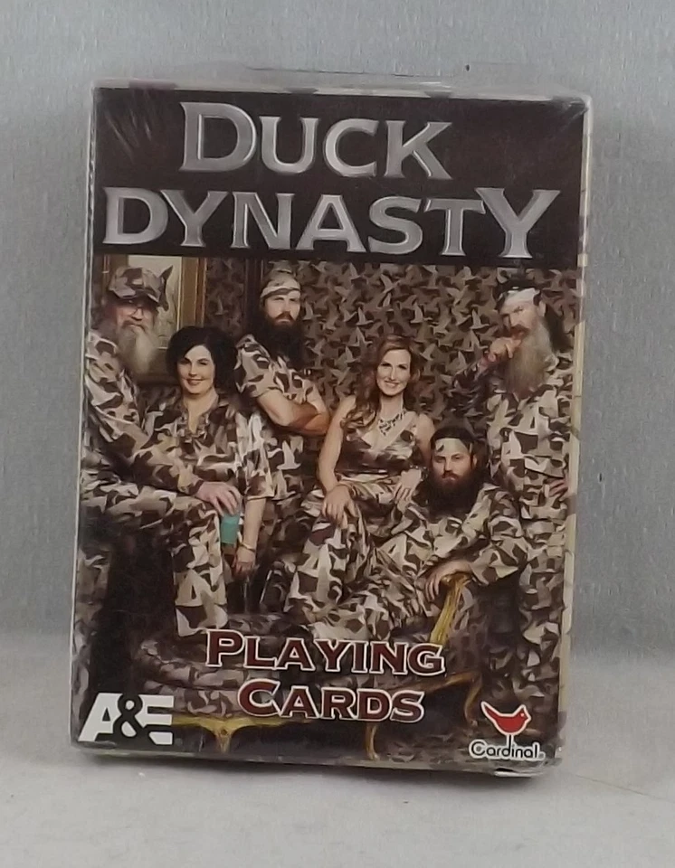 Cardinal A & E Duck Dynasty Playing Cards Deck - New - Image 1 of 1