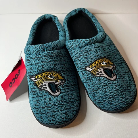 FOCO Jacksonville Jaguars Polyknit Cup Sole - Mens Large Cover