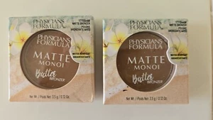 New in box Lot Of 2 Physicians Formula Matte Monoi Butter Bronzer 3.5g - Picture 1 of 7