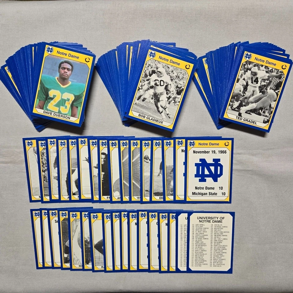 1990 Notre Dame 200 - - - Pick A Card - - - Complete a Set - Image 1 of 1