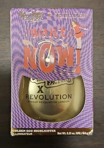 Willy Wonka Makeup Revolution Golden Egg Highlighter - Picture 1 of 2