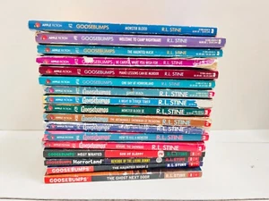 Vintage Lot of 17 Goosebumps Books R.L. Stine First Edition 1st Print 90s - Bild 1 von 9