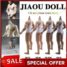 1/6 Seamless Strong Muscular Male Figure Body Doll For 12" Hot Toys Phicen Head