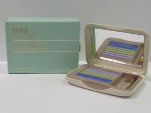 Estee Lauder Pressed Satin Eyeshadow Trio Violet Sea, Sunstruck & Blue Waters 03 - Picture 1 of 3