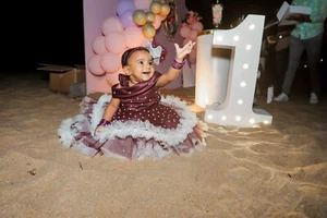 Flowergirls Wedding Bridesmaid Dress Kids Princess Prom Ball Gown Birthday Party - Picture 1 of 10