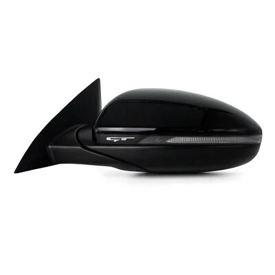 Spiegelaufkleber Set GT Seitenspiegel Folie Aufkleber Kfz Zubehör K103 Silber - Bild 1 von 4