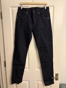 Men's J. Lindeberg Dark Blue Slim Fit Denim Jeans, W33 L34" - NEW with tags - Picture 1 of 6