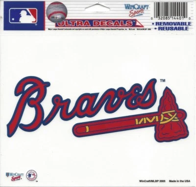 MLB 4"x5" Decal Window Cling  - Image 1 of 4