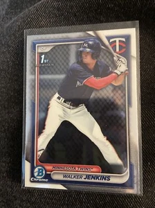 2024 Bowman Chrome - BOWMAN 1ST - #BCP-43 WALKER JENKINS - Twins - Picture 1 of 1