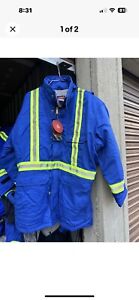 Bulwark 2112 Flame Resistant Water Repellant Jacket Size XL  New with Tags