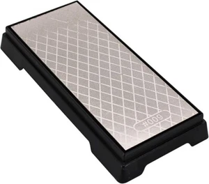 Dual double side diamond knife sharpener #150 600 diamant aiguiser Free Exped. - Picture 1 of 6
