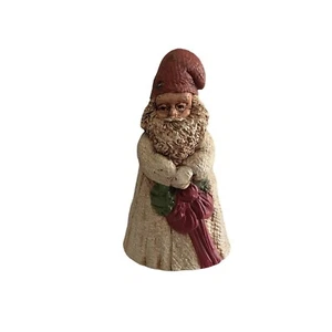 Signed Rita Reed Allred Christmas Folk Art Carved Resin Elf  54/5000 Santa - Picture 1 of 7
