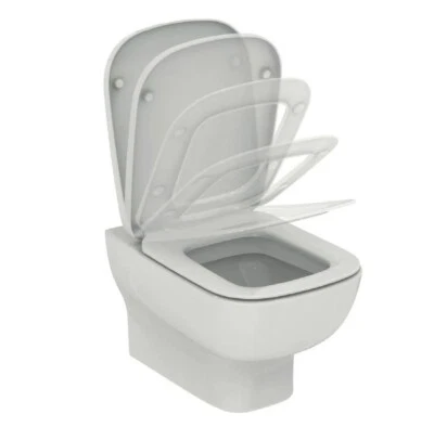 Ideal Standard ESEDRA vaso sospeso con sedile slim a discesa rallentata T278701 - Immagine 1 di 3