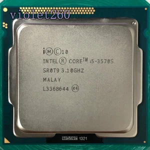 3rd Gen Intel Core i5-3570s LGA1155 CPU Processor 3.1GHz SR0T9 6MB Quad Core 65W - Picture 1 of 1