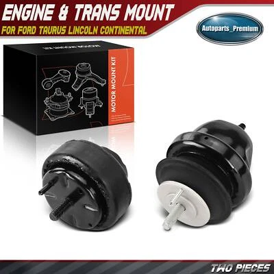 2x Motor Mount & Transmission Mount for Ford Taurus Lincoln Continental Mercury - Image 1 of 4