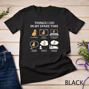 Camiseta unisex Capybara divertida Capibara roedor cosas que hago en mi tiempo libre - Imagen 1 de 15