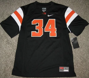 Oregon State Beavers #34 YOUTH Black Nike Game Football Jersey (Medium & Large) - Picture 1 of 5