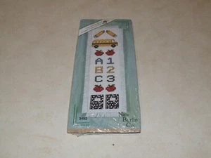 New Berlin Co. - Bookmark Cross Stitch Kit - ABC - New - Picture 1 of 2