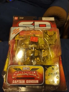 "Nuovissima action figure robot BANDAI SD Superior Gundam Force Gold Captain 5" - Foto 1 di 21
