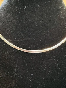 Omega Italian 14k Yellow Gold Necklace - Picture 1 of 5