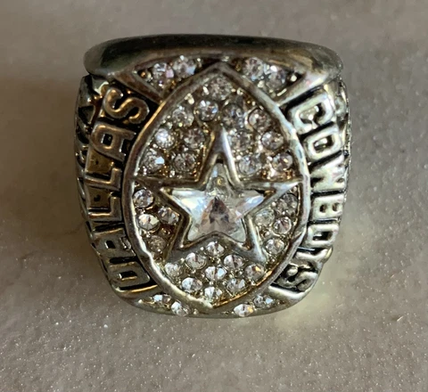 1992 Dallas Cowboys Replica Super Bowl Ring Cover