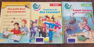 Erstleser Bücher Kinderbücher Set 3 Stück Leserobe 1. Schuljahr Lesen lernen - Bild 1 von 2