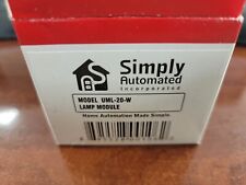 Simply Automated "UML-20-W" Plug In Lamp Module - New