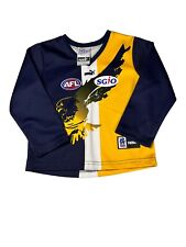 BABY West Coast Eagles AFL Jacket On Field Team Gear Sports Jacket Size M 3/4