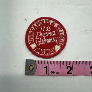 Vtg MINNEAPOLIS & ST. LOUIS RAILWAY ~ PEORIA GATEWAY Patch (Railroad~Train) - Picture 1 of 2