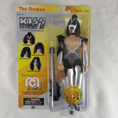 🤘Figura de acción retro moderna Mego KISS DEMON Gene Simmons 8" 2018 LE 10000 Foto 1 de 4