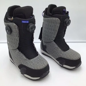 Burton Swath Step On 2023 Men's Snowboard Boots Gray Black White 8 - Picture 1 of 4