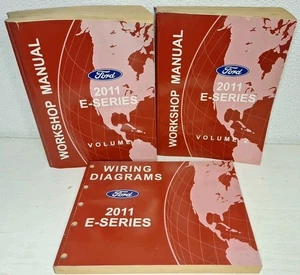 2011 Ford E-Series Factory Service Repair Workshop Manual Set + Wiring Diagram - Picture 1 of 2