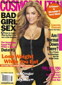 Cosmopolitan Magazine Lauren Conrad Bachelors Weight Loss Fashion Dating 2008 - Picture 1 of 12
