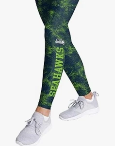 Leggings nuovi con etichette Seattle Seahawks FOCO donna NFL donna squadra colore nuvola taglia (XL) - Foto 1 di 4