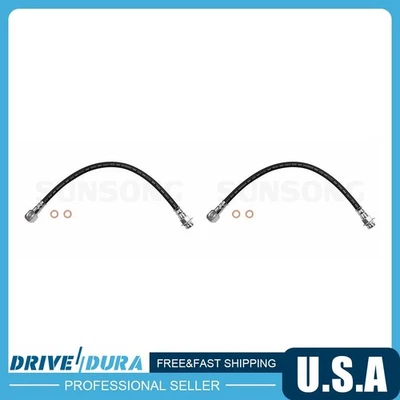 Mangueira hidráulica de freio dianteiro para 1972 Chevrolet Camaro 6.6L - Imagem 1 de 4