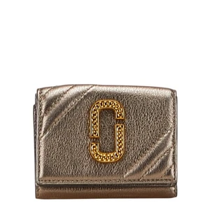 MARC JACOBS The Glam Shot Tri-fold wallet Women 【Used】 - Picture 1 of 12