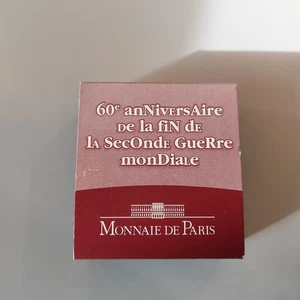 1,5€ France 2005 Silber 60e ANNIVERSAIRE DE LA FIN DE LA SECONDE GUERRE MONDIALE - Bild 1 von 6