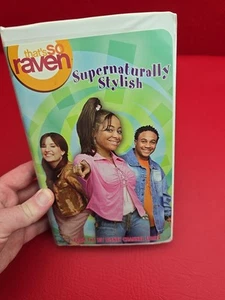 2004 That’s So Raven Supernaturally Stylish VHS Disney Channel Original Blue - Picture 1 of 7