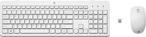 HP 230 draadloze muis- en toetsenbordcombinatie set wit - Afbeelding 1 van 7