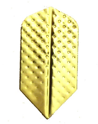 AMERITHON Dart Flights -5 Metallic Gold Embossed Slim Sets