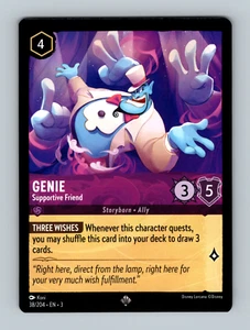 Disney Lorcana: Into The Inklands - Genie - Supportive Friend - 38/204 - Picture 1 of 2