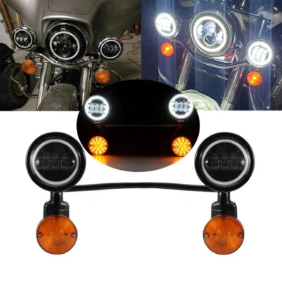 Barra de luz antiniebla LED para conducción de motocicleta para Honda Shadow VT 750 1100 VTX Foto 1 de 4