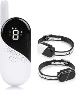 Collare addestramento cani dispositivo antiabbaio regalo Natale impermeabile BeepVibaration - Foto 1 di 6