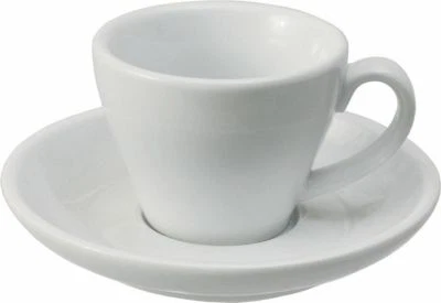 6-er Set Espresso Tasse doppio mit Untertasse, Serie Italia in Gastro-Qualität - Bild 1 von 3