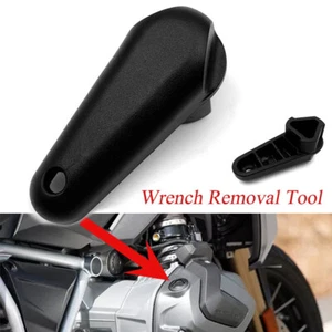 Black Oil Filler Cap Wrench Removal Tool Key Keyring for BMW For R1200GS /RT/R - Imagen 1 de 6
