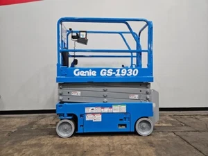 2016 GENIE GS1930 500LB CAPACITY SLAB ELECTRIC SCISSOR LIFT STK 15363 - Picture 1 of 14