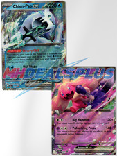 NM Pokemon Chien-Pao EX SVP030 + Tinkaton EX SVP031 Black Star Promo Cards